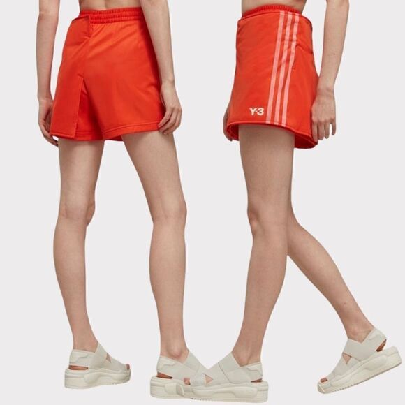 ‎NWT Adidas Y-3 Orange Firebird Short Skort Size XXS - Picture 2 of 8
